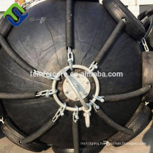 pneumatic floating rubber fender used for ship to dock, ship to ship